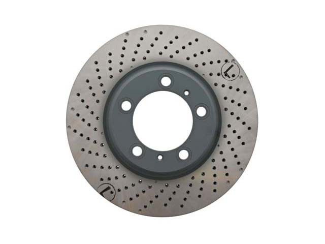 Front & Rear Brake Disc Sets With Brake Pad Sets & Sensors For 2017-2022 Porsche gallery