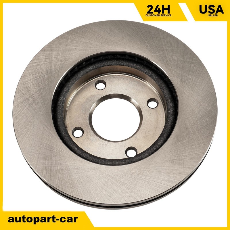 Front Vented Brake Rotor For Nissan Sentra 2010-2012 & Versa 2007-2012 980561R