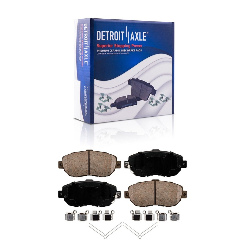 Front Drilled Brake Rotors + Ceramic Pads Kit For Lexus GS300 GS400 GS430 IS300 gallery
