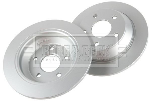 2x Brake Discs Pair Solid fits FORD PUMA ST 1.5 Rear 2020 on YZJA 271mm Set B&B gallery