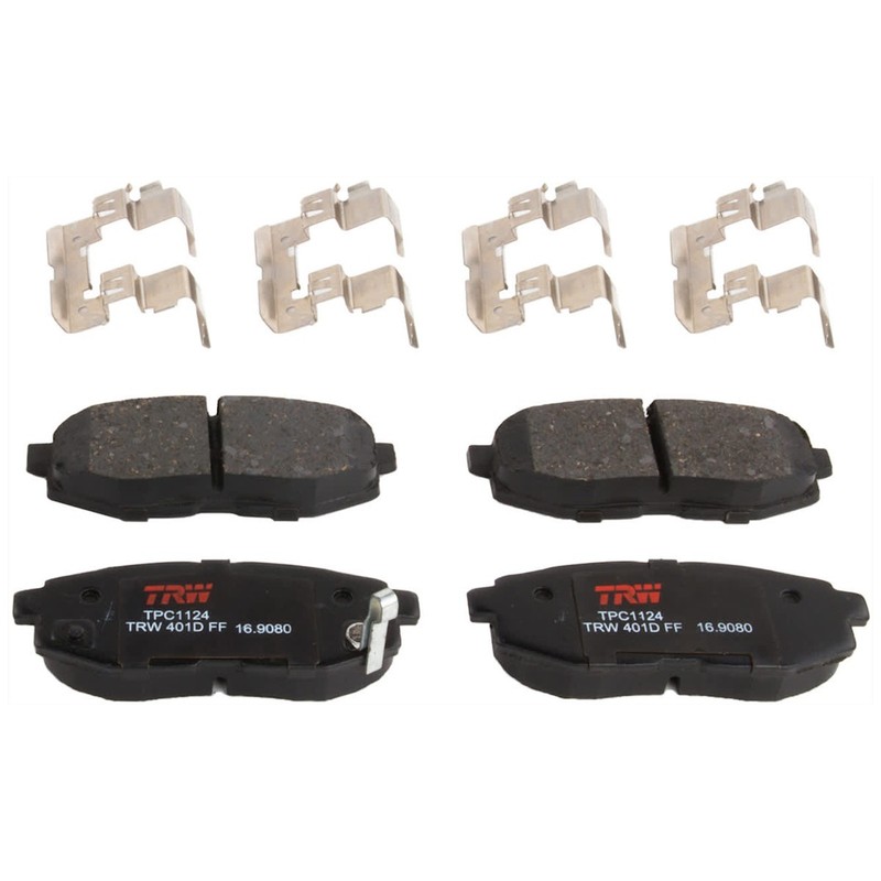 KIT-073024-9229 TRW Brake Disc and Pad Kits 4-Wheel Set Front & Rear for FR-S gallery