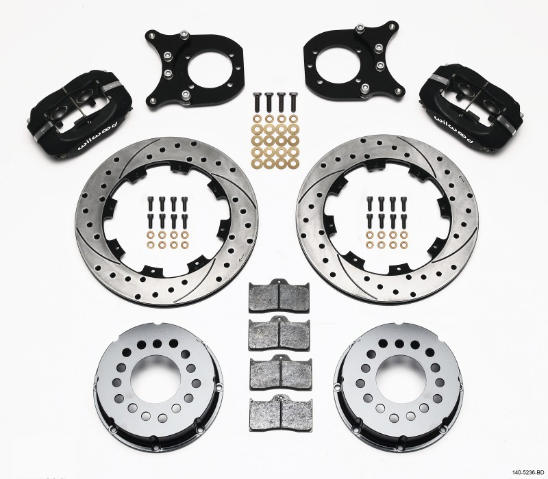 Wilwood Rear Dynalite 4-Piston Brake Caliper Kit for Chevy 12-Bolt gallery