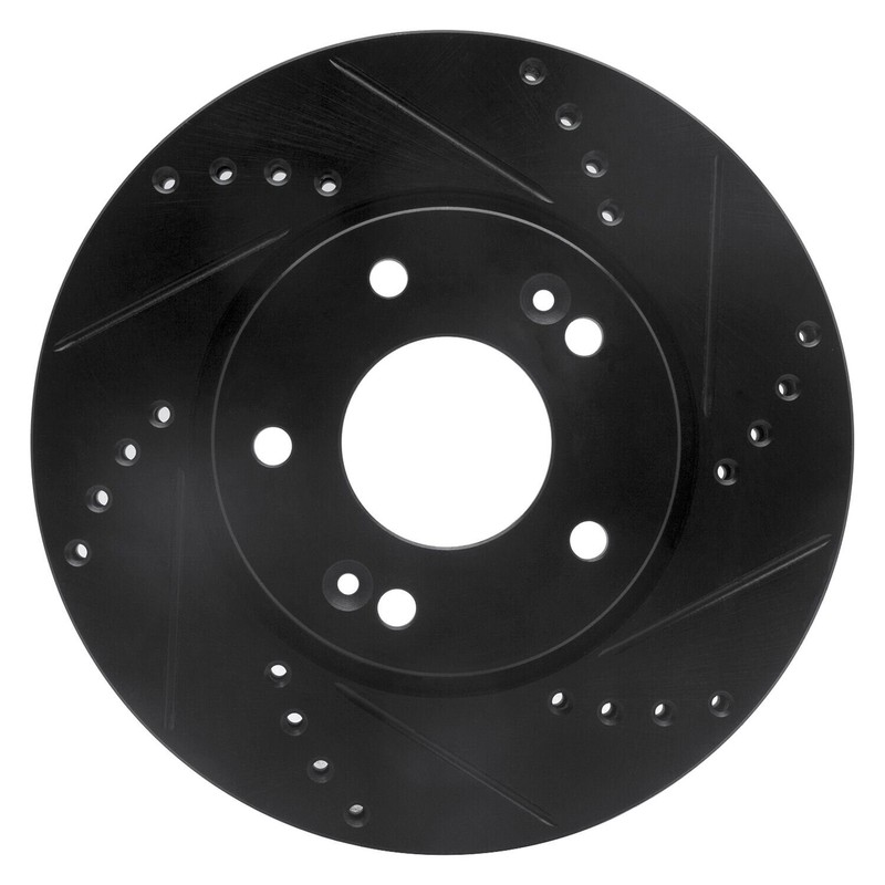 For Hyundai Elantra GT 13-20 Brake Rotor eLINE Drilled & Slotted 1-Piece Front gallery