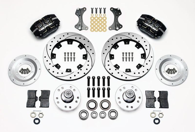 Wilwood Disc Brake Caliper / Rotor / Pad Kit - KIT,FRONT,WWE PRO SPINDLE,DP-DB,1 gallery