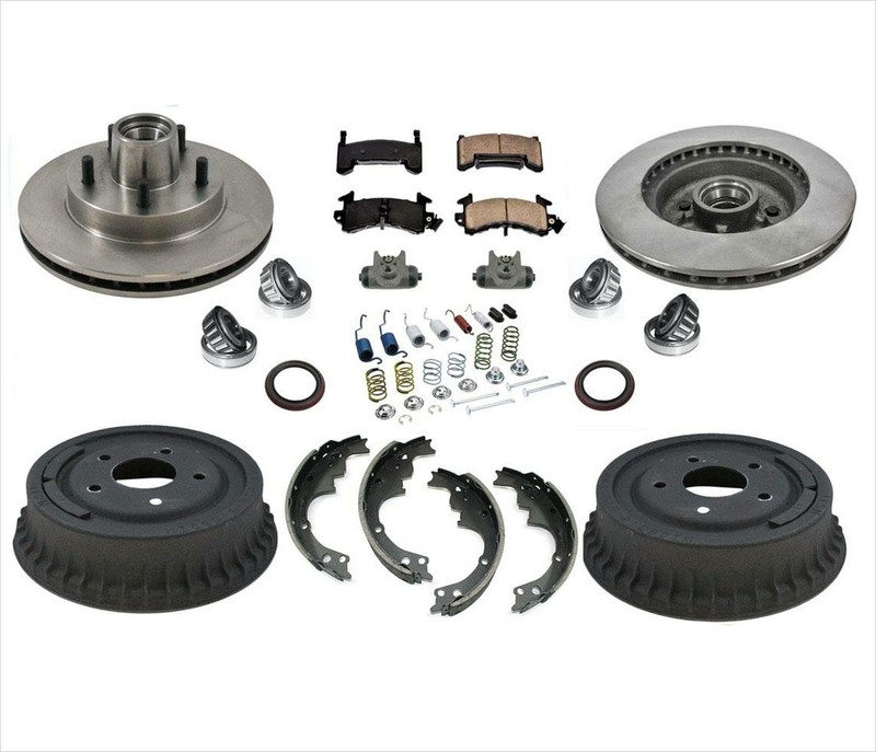 Rotors Brake Pads Drums Shoes Springs Bearings for Chevrolet Camaro 1982-1992