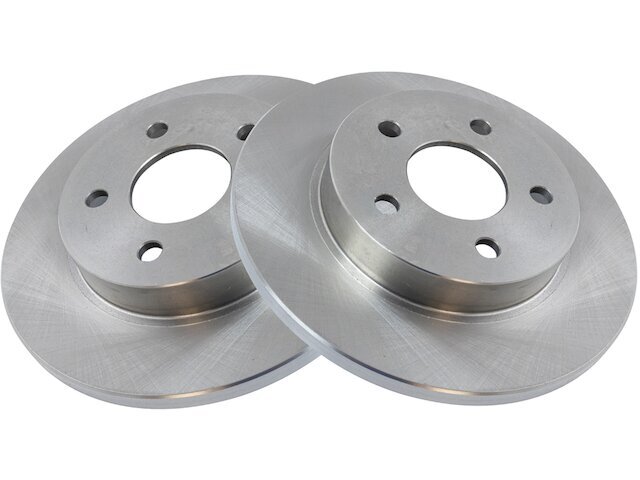 TRQ 77KP36Z Rear Brake Rotor Set Fits 2007-2009 Pontiac G5
