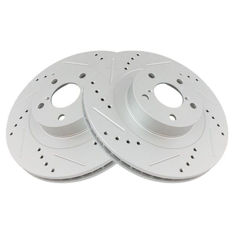 Performance Front Brake Pad & Rotor Kit Performance Ceramic Fits Subaru gallery