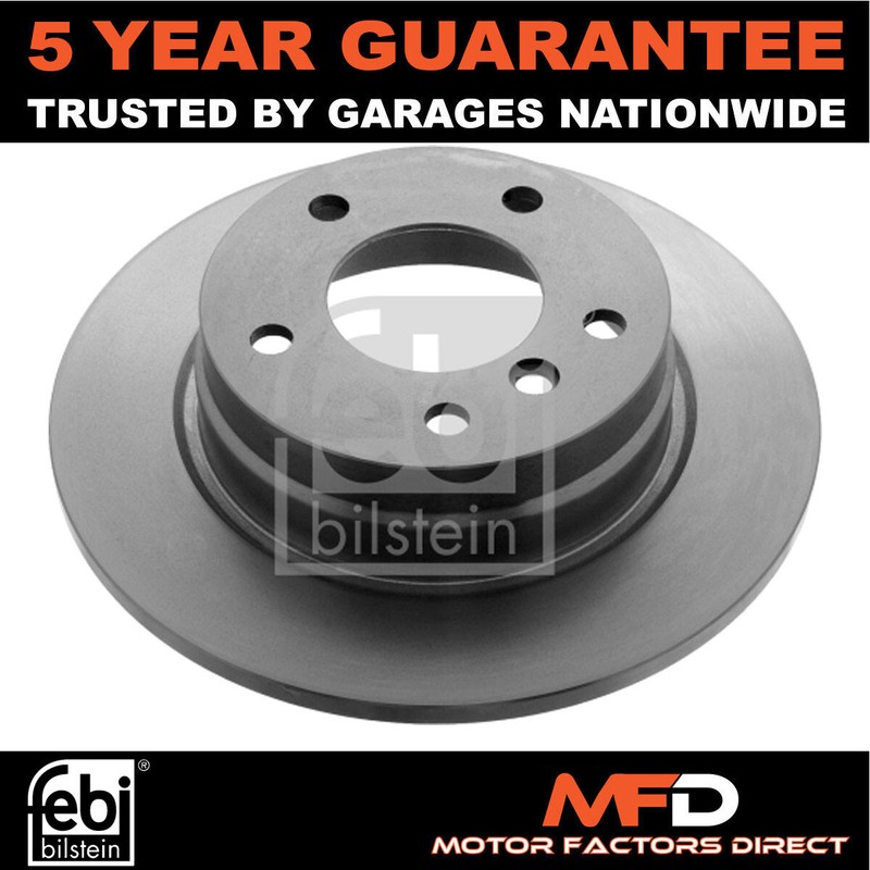 Fits BMW 3 Series 1990-2006 Febi Rear Brake Discs 34216855158