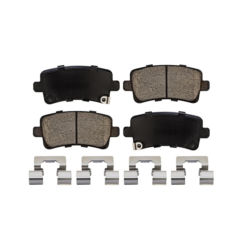 Front Rear Drilled Disc Rotors Brake Pads Kit for LaCrosse Regal Impala Malibu gallery