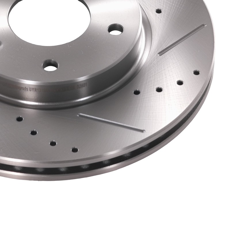Front Vented Brake Rotors Ceramic Pads for Hyundai Elantra 2017-2020 1.4L 2.0L gallery