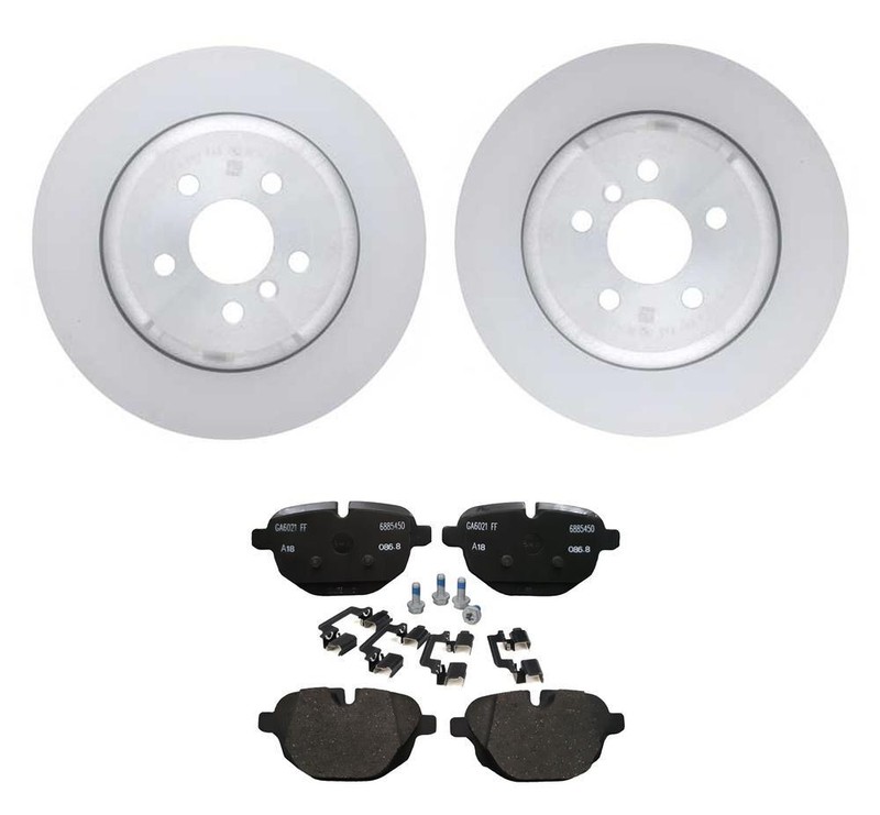 Genuine OEM Disc Brake Pad and Rotor Kit Rear 330mm For BMW
