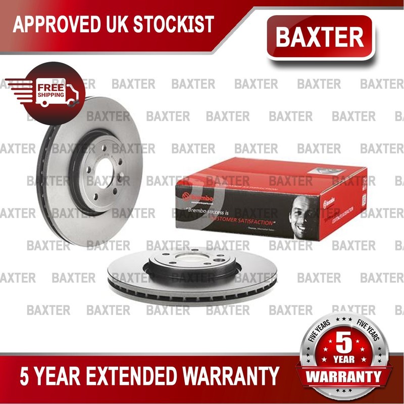 Fits Jaguar XE 2015- 2.0 D Baxter Front Brake Disc T4N1799