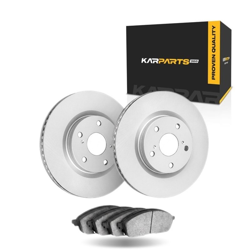 For Volvo S60 2001-2009 Brake Set Front | Vented | Cast Iron | Ceramic Pads