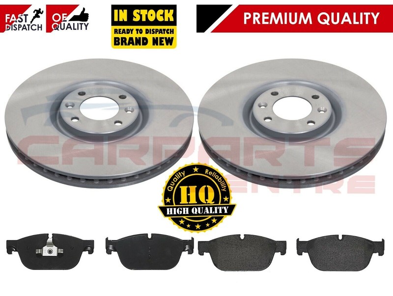 FOR CITROEN DS5 2.0 HDi 11-15 FRONT BRAKE DISCS AND PADS (340MM FRONT DISCS)