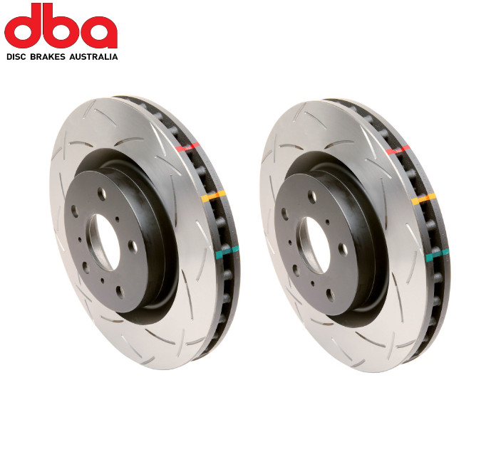 DBA Front 4000 Series T3 Brake Rotor Set For 1997-2004 Chevrolet Corvette C5/C6