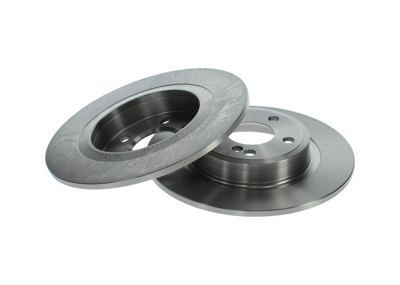 2x Brake Discs Pair Solid fits MERCEDES SLK200 R172 1.8 Rear 11 to 15 M271.861 gallery
