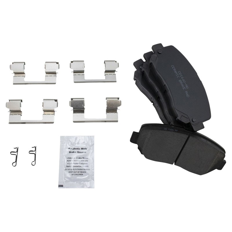 Front & Rear Premium Posi Ceramic Disc Brake Pad & Rotor Kit for Dodge Dart gallery