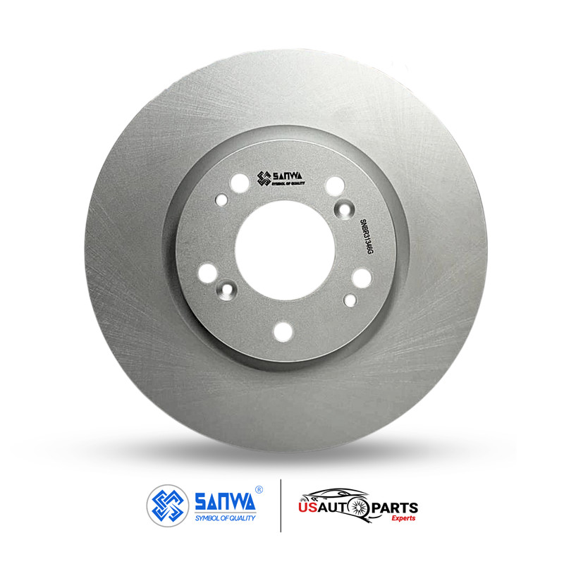 SET OF 2 FRONT BRAKE ROTOR VENTED & GEOMET COATED 294mm FOR JEEP OUTLANDER 04-20 gallery
