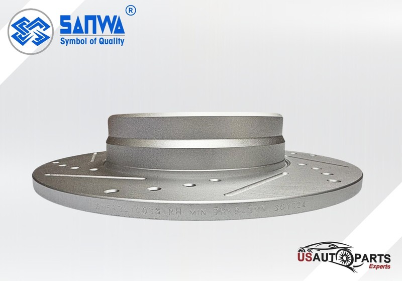 REAR RH BRAKE ROTOR SOLID & GEOMET COATED D&S 290mm FOR MERCEDES-BENZ 96-11 3.0L gallery