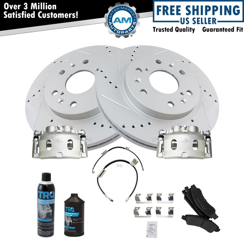 Performance Front Brake Pad & Rotor Kit Fits Chevrolet GMC