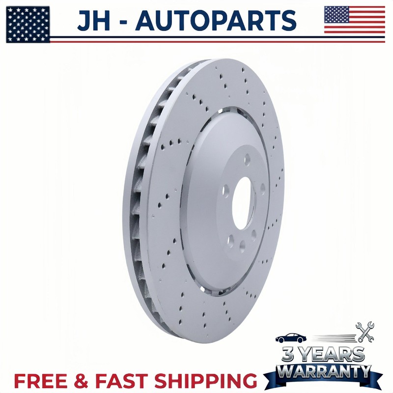 2Pcs Front Brake Disc Rotors 365mm FOR Lamborghini Huracan R8 RS5 8T0615301 gallery