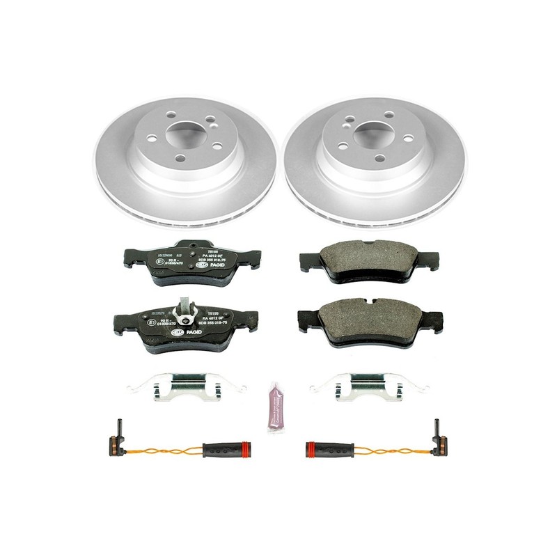 ESK7830 Powerstop Brake Disc and Pad Kits 4-Wheel Set Front & Rear for MB Sedan gallery