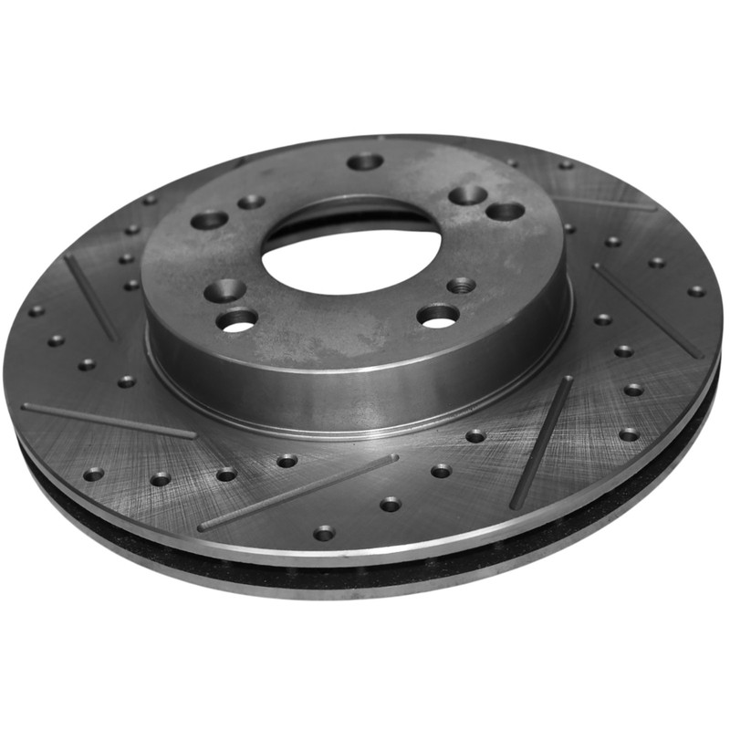 2x Front Drilled Brake Rotor for Honda Civic 2004-2011 CR-Z 2011-2015 Acura RSX gallery