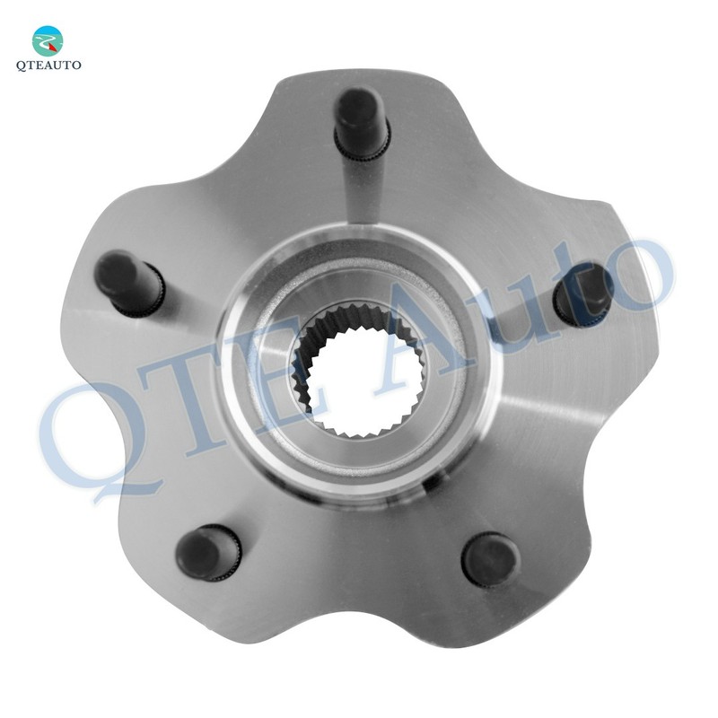 4 Rear 308mm Brake Disc Rotors-Wheel Hub Bearing Assembly For 2013 Infiniti EX37 gallery