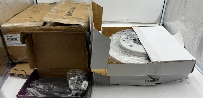 Weize BRA-0141 Brake Rotors Assembly DSFR55097L, DSFR55097R, FP8803-D163-C