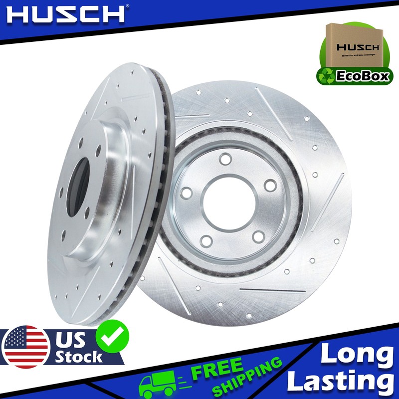 Front High-Performance Drilled Disc Brake Rotors for Nissan Altima 2007 – 2025