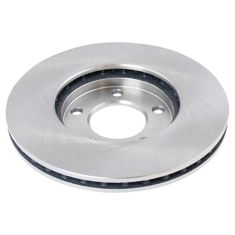 Front Wheel Hub Ceramic Brake Pad Rotor Kit w/Fluids for Town & Country gallery