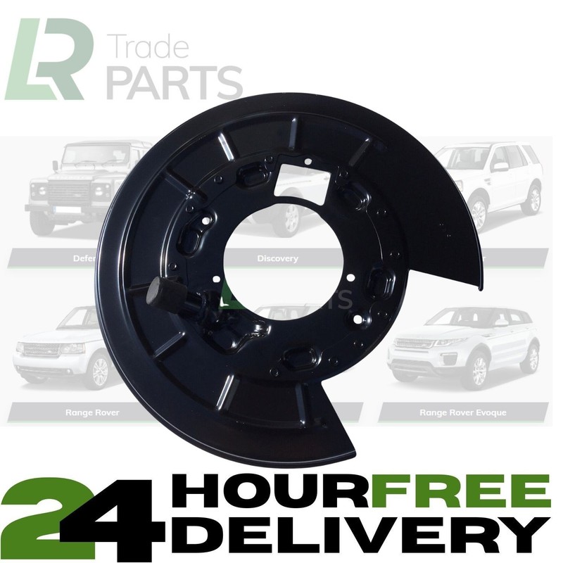 FITS DISCOVERY 3 & 4 NEW REAR LHS N/S BRAKE BACK PLATE MUD SHIELD LR048812