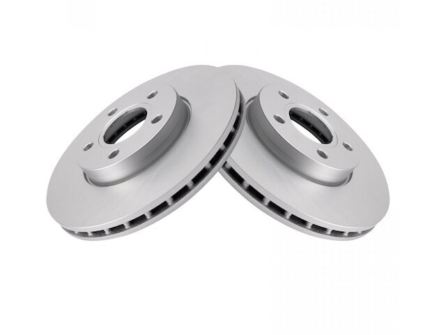 TRQ 54VX17T Front Brake Rotor Set Fits 2004-2011 Volvo S40