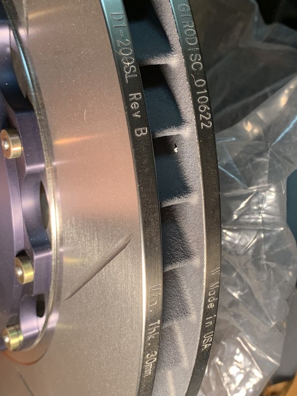 Girodisc by Demon Performance - A1-200 Dodge Challenger Demon Left Brake Rotor gallery