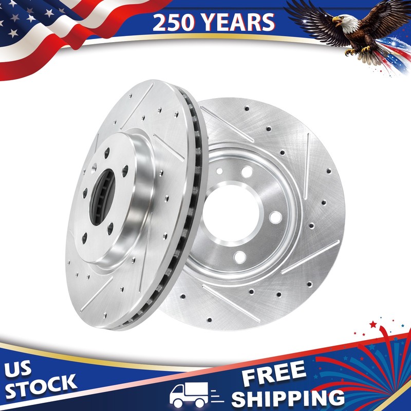 11.81″ (300mm) Front Disc Rotors for Chevrolet Volt 2011 2012 2013 2014 2015