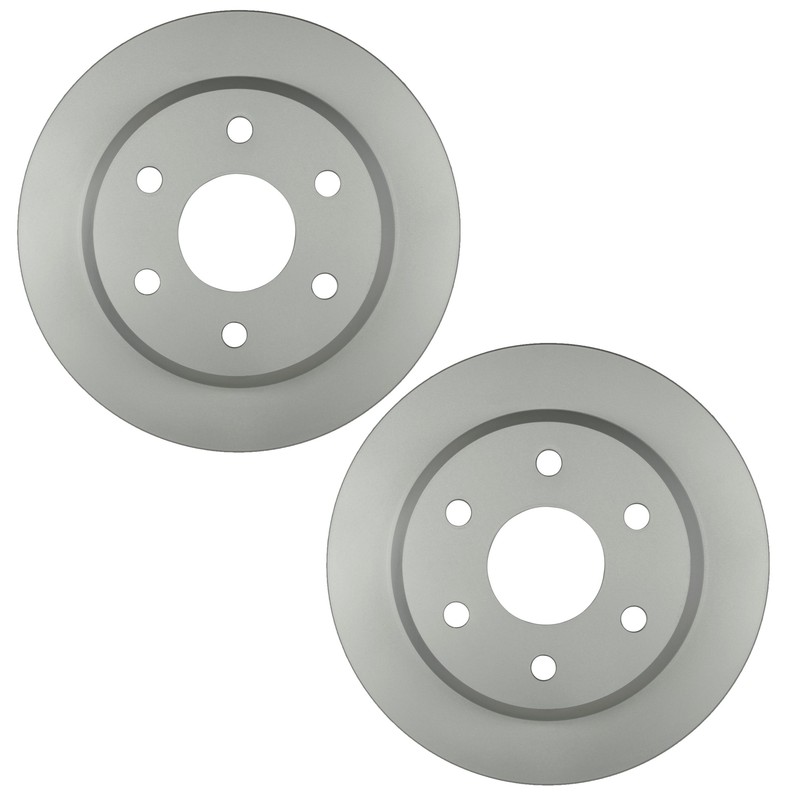 Bosch Pair Set of 2 Rear Vent 330mm Brake Disc Rotors For Chevrolet GMC Cadillac