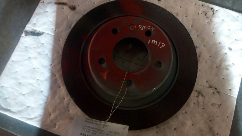 Rear Disc Brake Rotor from 2017 MALIBU 4920582