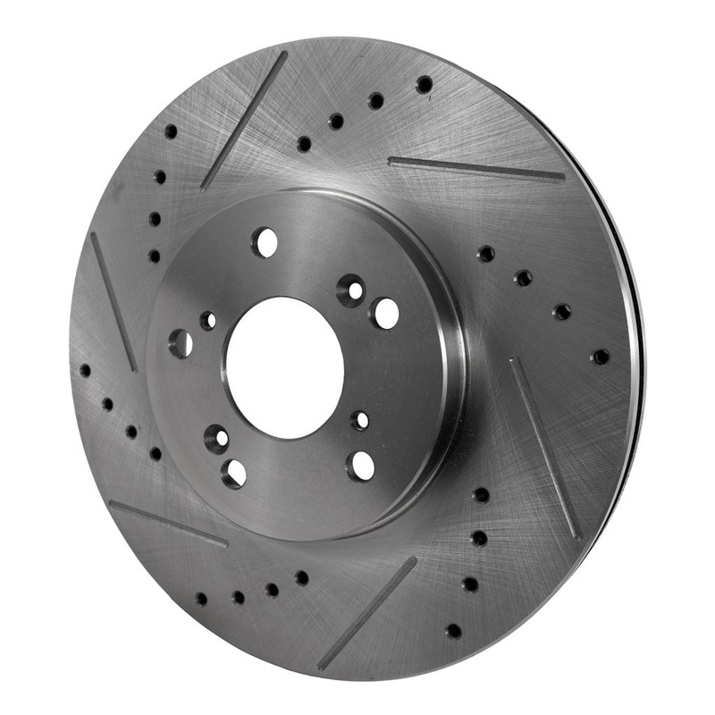 For Fiat 500X 2016-2020 Brake Disc Driver OR Passenger Side | Single Piece Front