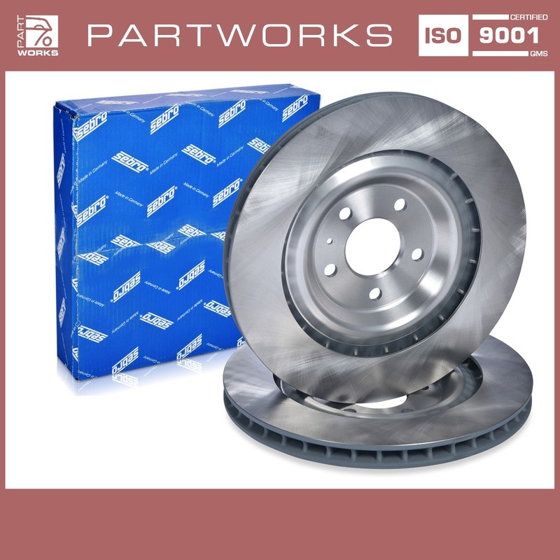 2x brake discs for Porsche Macan 95B PR no. 2EK rear