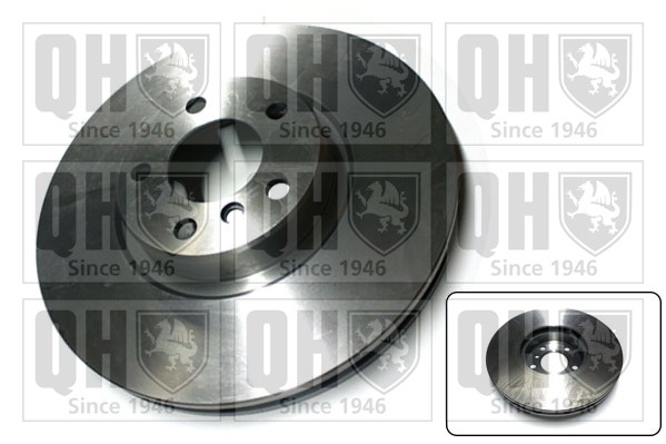 2x Brake Discs Pair Vented Front 348mm BDC5808 Quinton Hazell Set 34116771986 gallery