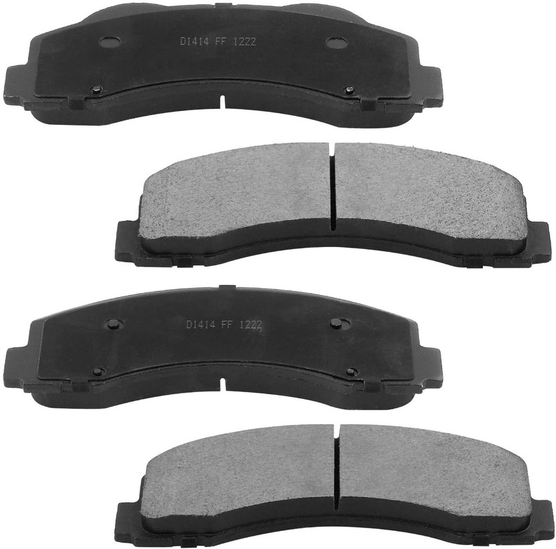 Front Rear Dsc Rotors and Brake Pads for 2010 2011 Ford F-150 6 Lugs Rotor gallery