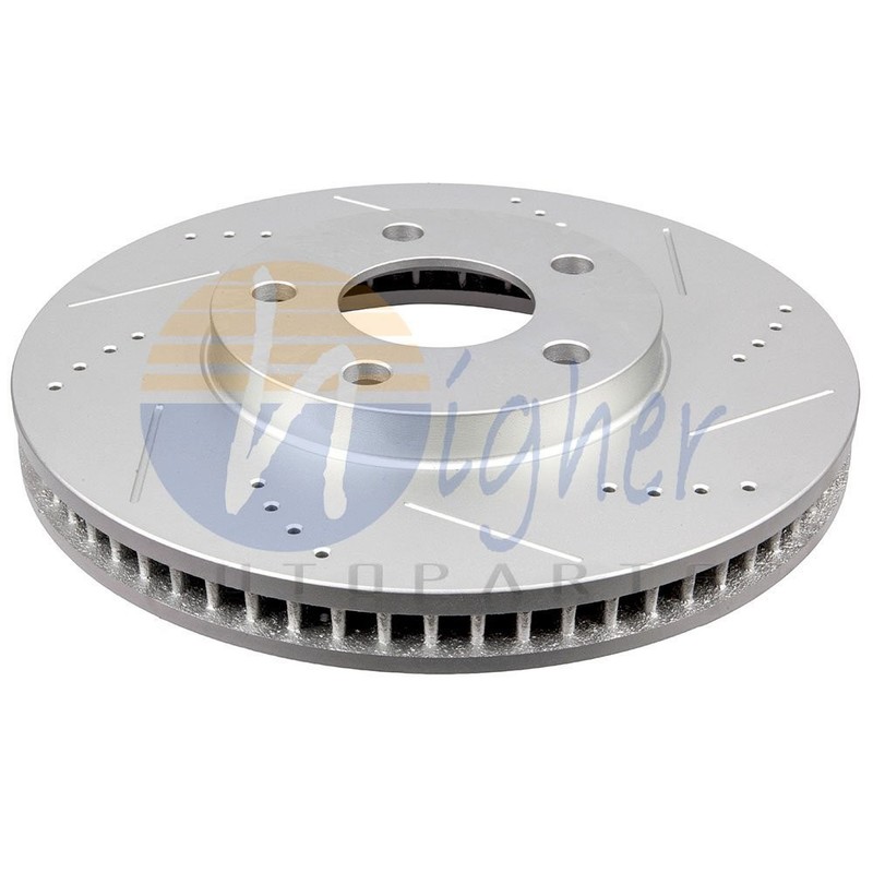 Front And Rear Brake Rotors + Ceramic Pads For 2000-2005 Chevy Impala gallery