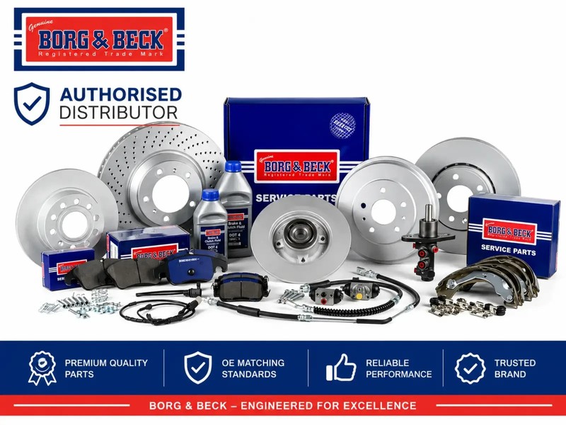 Borg & Beck BBD4093 Rear Brake Discs Pair 239mm Solid Fits Acura Honda Lotus 200 gallery