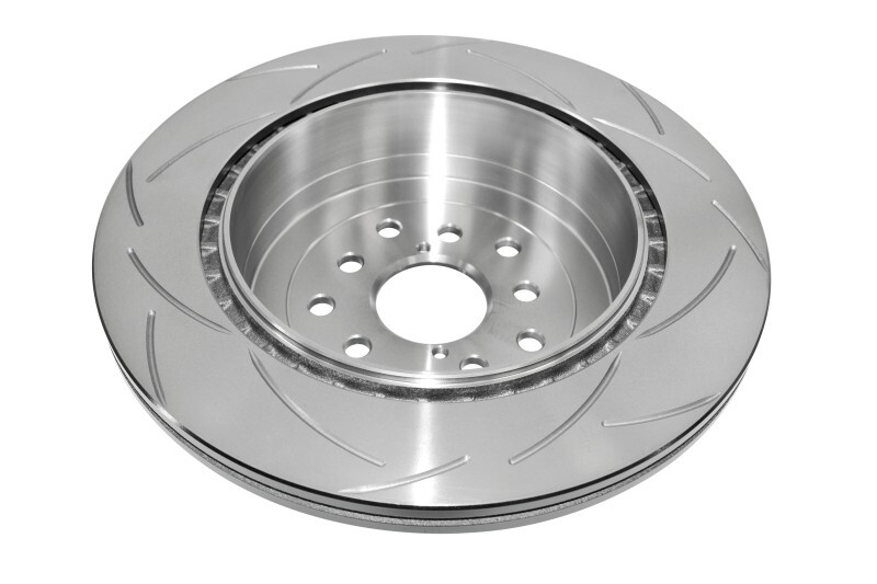 DBA Street Series T2 Rear Rotors (Slotted, Pair) for 2004-2007 STi 655S-10 x2 gallery