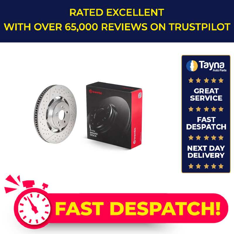 Brake Disc Single Vented fits MERCEDES AMG GT 43 X290 3.0 Front 2018 on 390mm