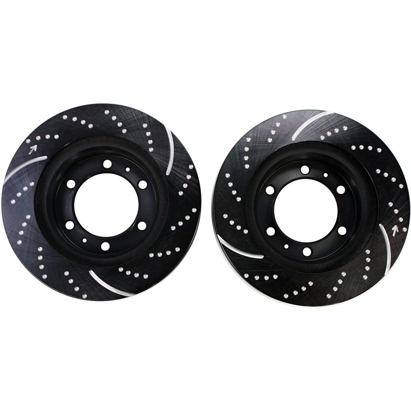 GD7237 EBC Brake Discs 2-Wheel Set Front 4WD for 4 Runner Toyota Tacoma 4Runner gallery