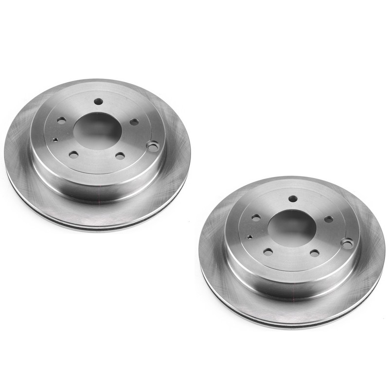 SET-P15JBR575-2 Powerstop 2-Wheel Set Brake Discs Rear for Mazda MPV 929 92-95