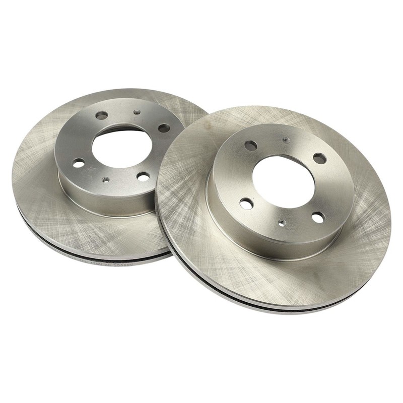 2-Wheel Set Brake Disc and Pad Kits Front for Hyundai Accent 2000-2002 gallery