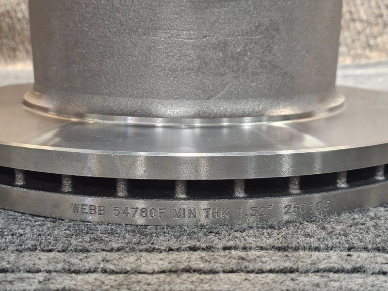 Webb Wheel 54780P-65 Heavy Duty Disc Brake Rotor gallery