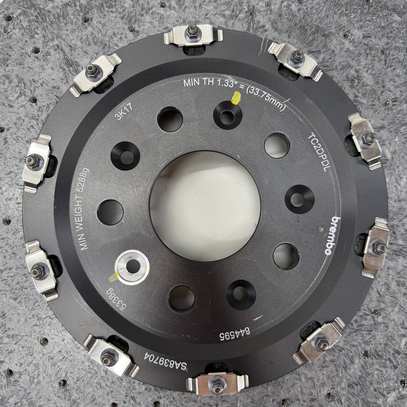Ferrari 849 Testarossa Spider Rear Carbon Ceramic Brake Disc 844595, 372x34mm gallery